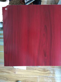 Van de de Bladen Lage Koolstof van pvc Faux de Houten Gelamineerde Glanzende Druk 1220×2440 mm