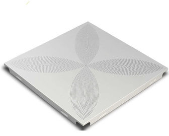 Het geluiddempende Comité van het Aluminiumplafond, Vierkante Rand lag in Plafondcomités